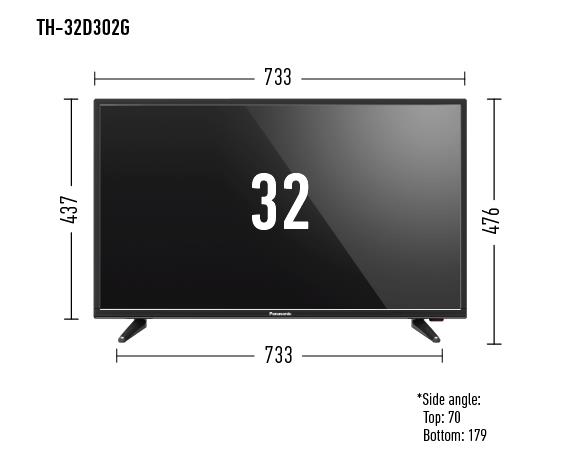 Harga TV LED Panasonic Model 32d302 HDTV 32 Inch - Harga 