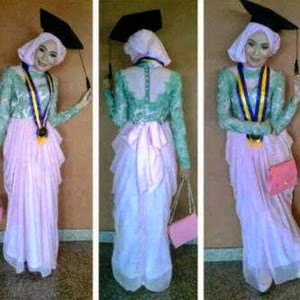 Model Kebaya Wisuda Silver Hijab  Holidays OO