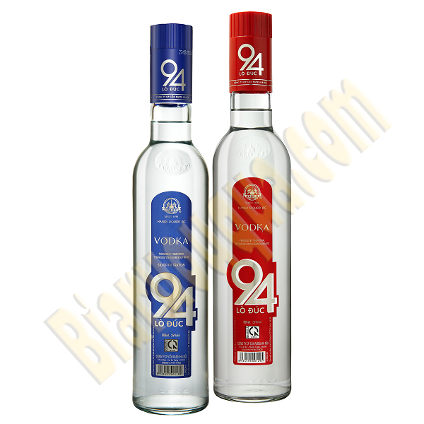 Rượu Vodka 94 Lò Đúc chai xanh 25%