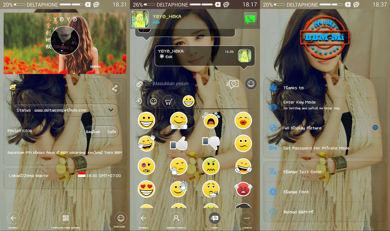 BBM Mi V2581 FULL TRANSPARENT DELTALABS