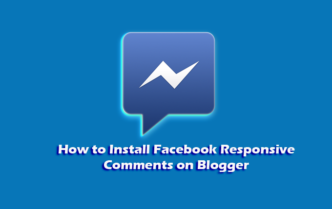 How to Install Facebook Responsive Comments on Blogger