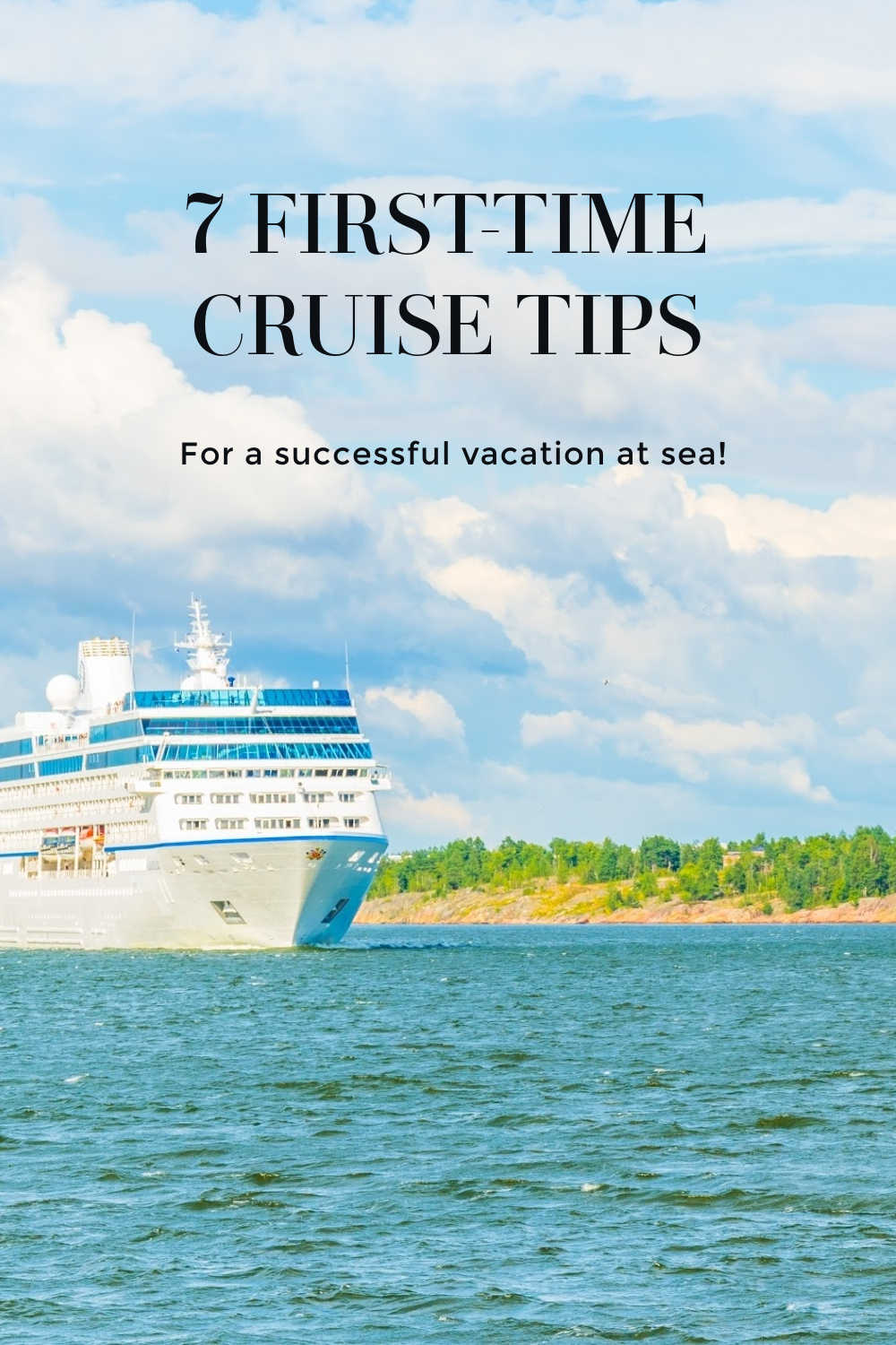 cruise tips for your first cruise