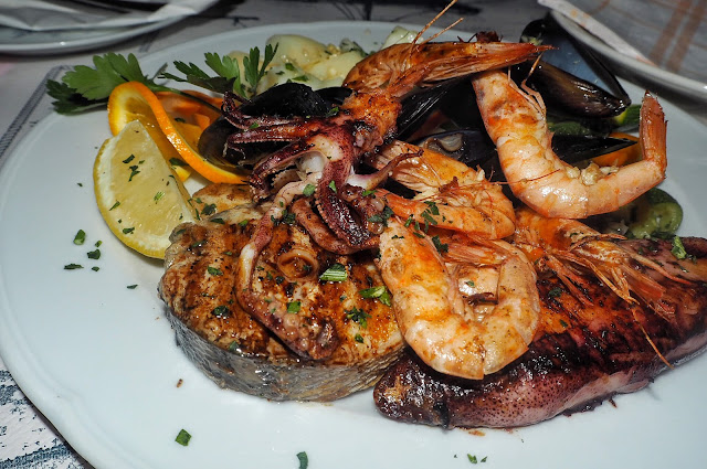 Food, dining, Dubrovnik, Croatia, Food blog, Seafood Platter, Konavoka