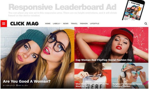 ClickMag Blogger Template