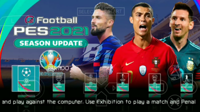 PES 21 PPSSPP Mod Euro 2020 Edition