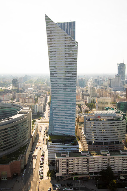 Panorama dal Palazzo della Cultura e della Scienza-Varsavia