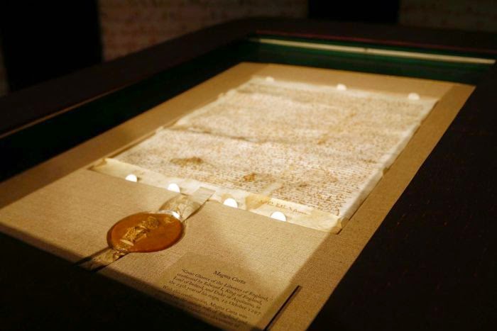 UK: Magna Carta originals reunited for anniversary