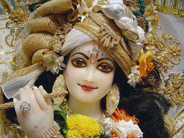 Lord Krishna Close Up HD Wallpapers Free Download