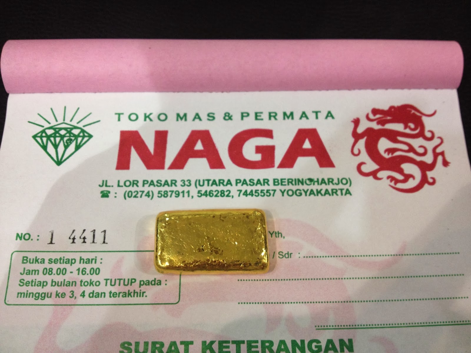 Toko Mas Naga Jogja