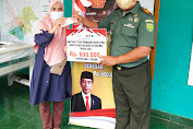 Program BTPKLWN-TNI, Koramil 401-02/Babat Toman Sebagian Rampung Disalurkan