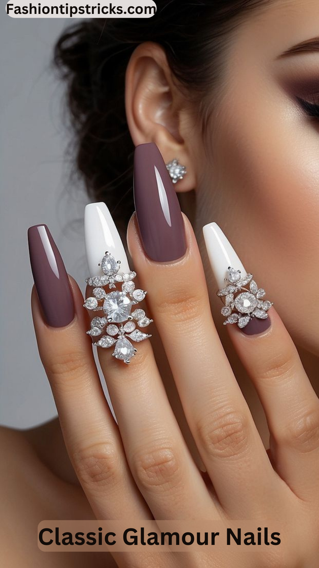 Classic Glamour Nails