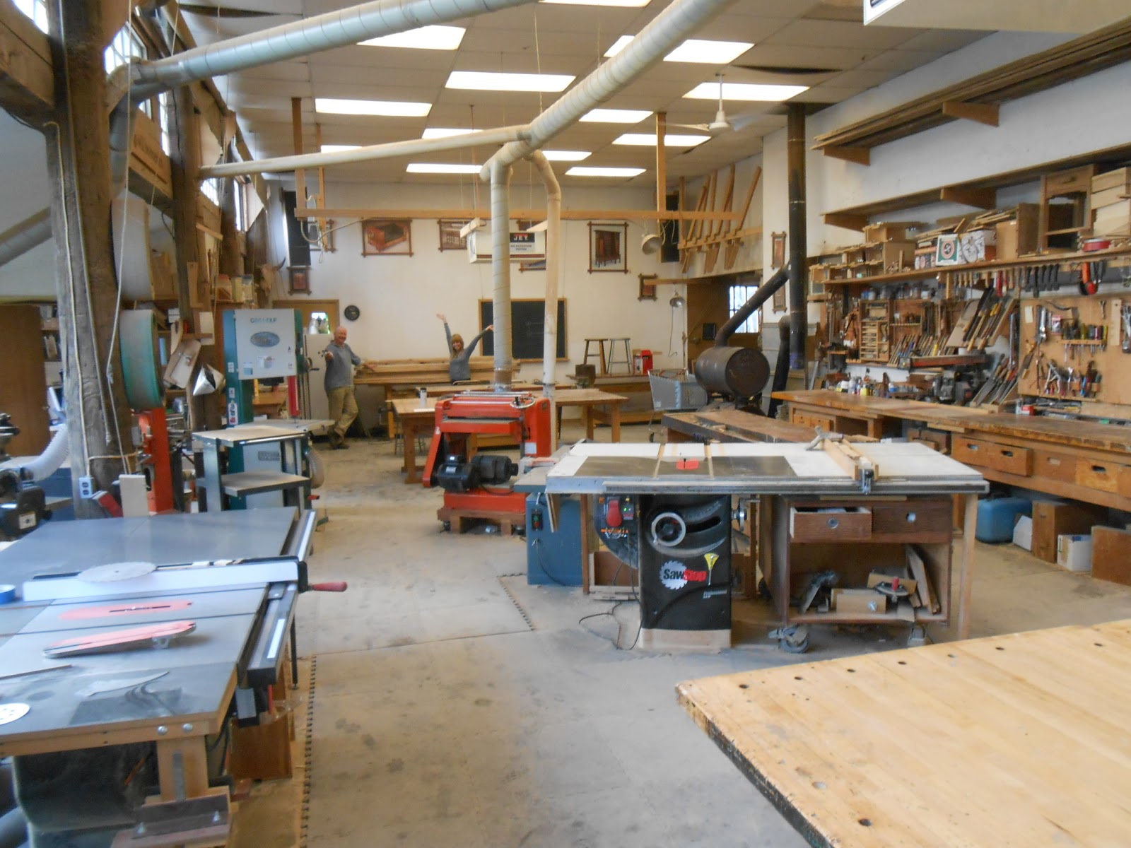 Chronicles of a Woodworking Apprentice: Cleaning the Shop