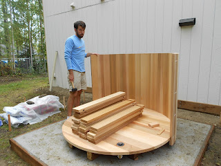 build your own cedar hot tub