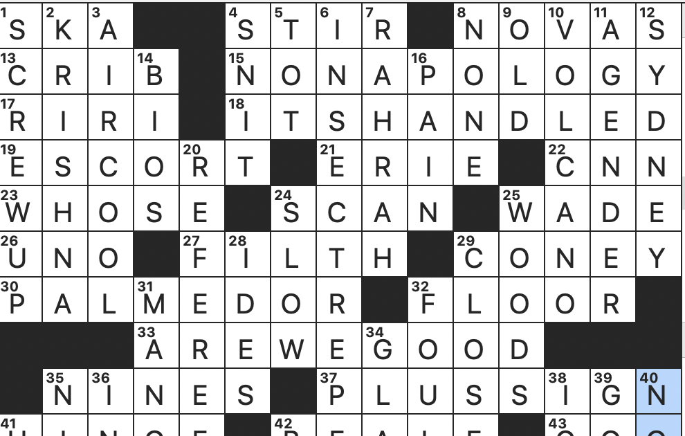 Rex Parker Does The Nyt Crossword Puzzle Catchphrase For Olivia Pope On Scandal Sat 10 16 21 Eighth Incarnation Of Vishnu Erstwhile Camera And Satellite Maker For Nasa People Also