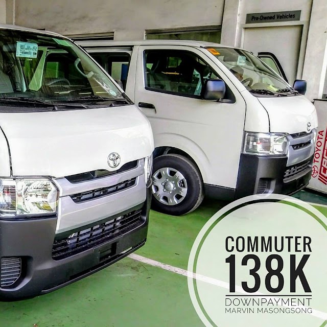 2017 Hiace Commuter 3.0L - 138K DP All-In! 