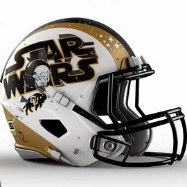 Colorado Buffaloes Star Wars Concept Helmet