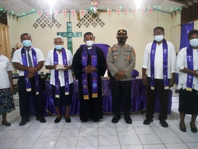 Jahja Rumra Tatap Muka Dengan Warga GKI Jemaat Pos Amos Jayapura Utara