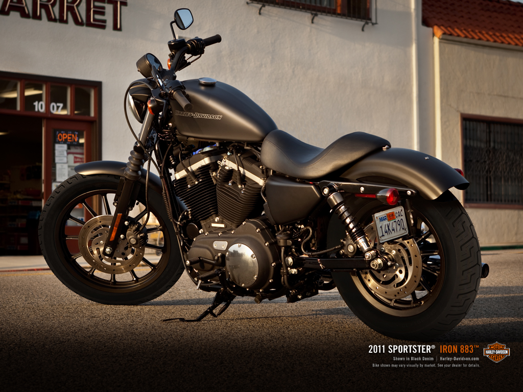 Harley Davidson Trip: 2011 Harley-Davidson Sportster Iron 833 XL883N
