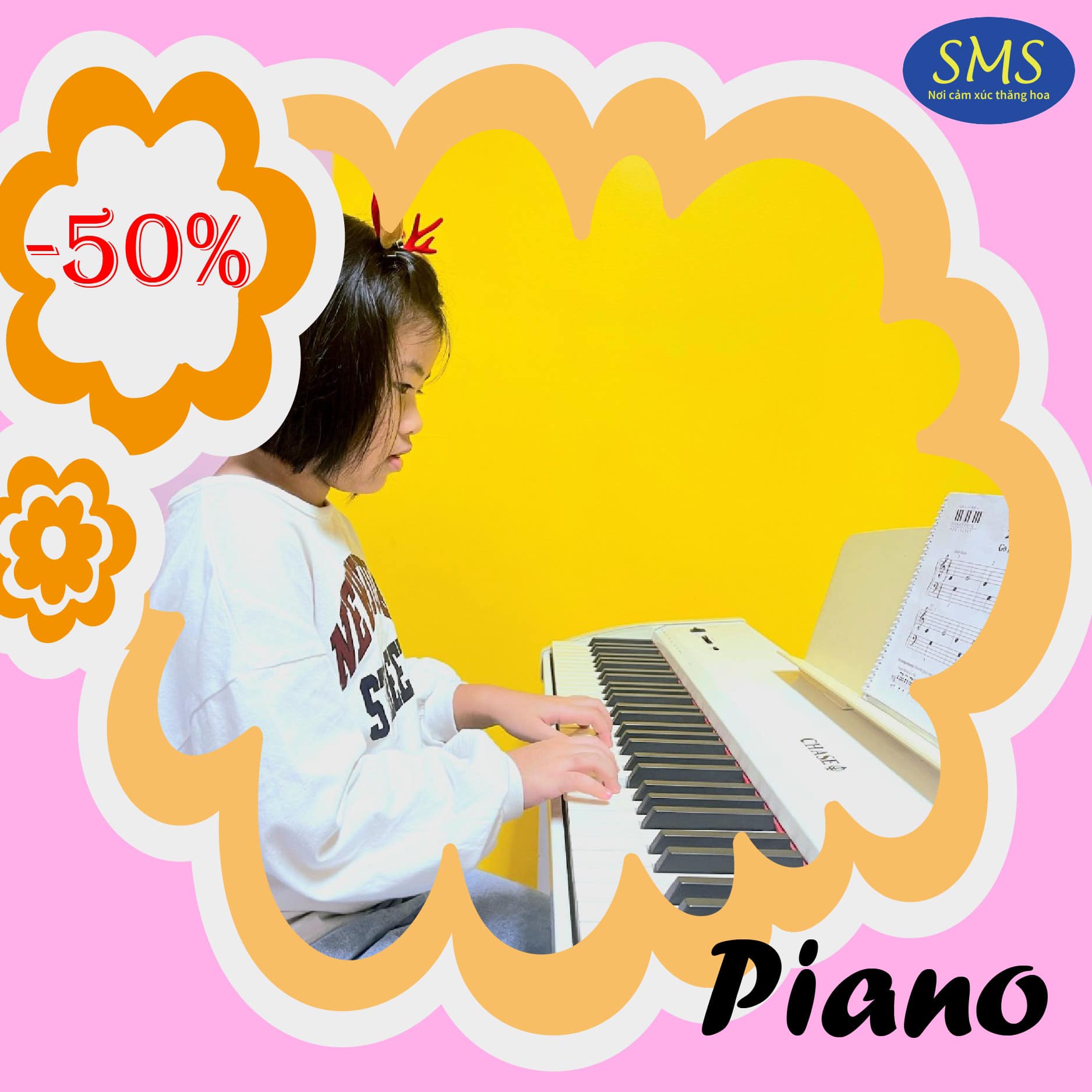 Học Piano giảm 50% học phí