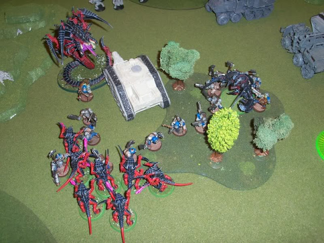 warhammer 40k tyranid ork battle report