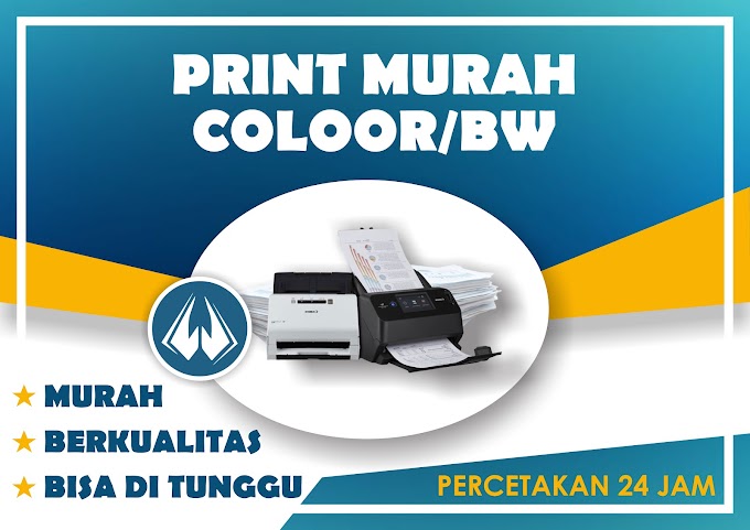 Tempat Print Murah 24 Jam Jakarta (081280765540)