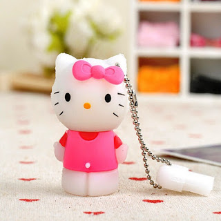Contoh Flashdisk Hello Kitty Pink Yang Lucu Banget