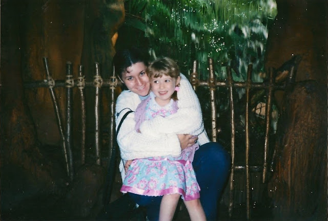 Mum and Daughter at the Zoo