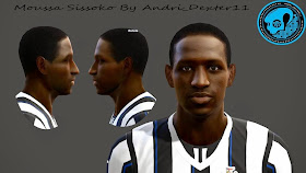 PES 2013 Moussa Sissoko Face By Andri_Dexter11