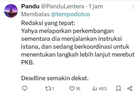 Gus Yahya dan Jokowi Bahas Konflik PBNU dan PKB di Istana OHHH Gitu Gus Yahya? Takut sama Anies?