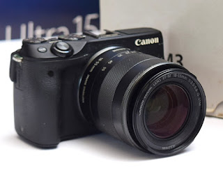 Jual Kamera Mirrorless Canon Eos M3 Fullset