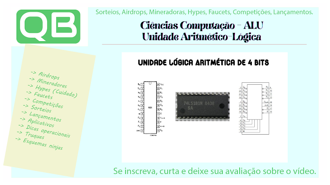 Ciências Computação - ALU - Unidade Aritmético-Lógica