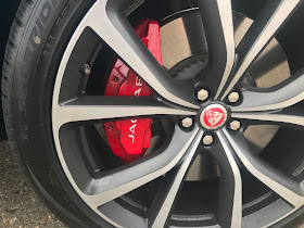 Brakes on 2020 Jaguar F-PACE SVR