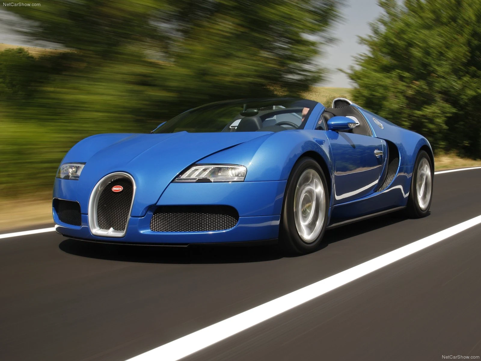 Hình ảnh siêu xe Bugatti Veyron Grand Sport 2009 & nội ngoại thất