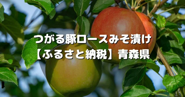 ご飯がすすむ！つがる豚ロースみそ漬け【ふるさと納税】青森県