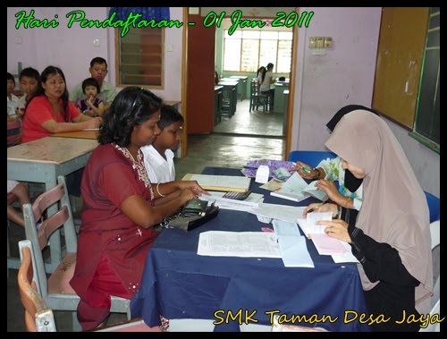 SMK TAMAN DESA JAYA: PENDAFTARAN 2011