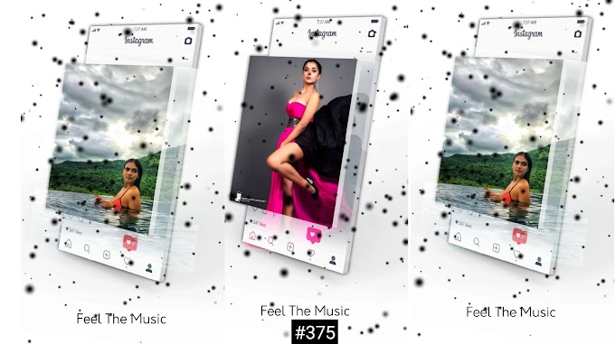 New Viral 3D instagram Full Avee Player Template |#375