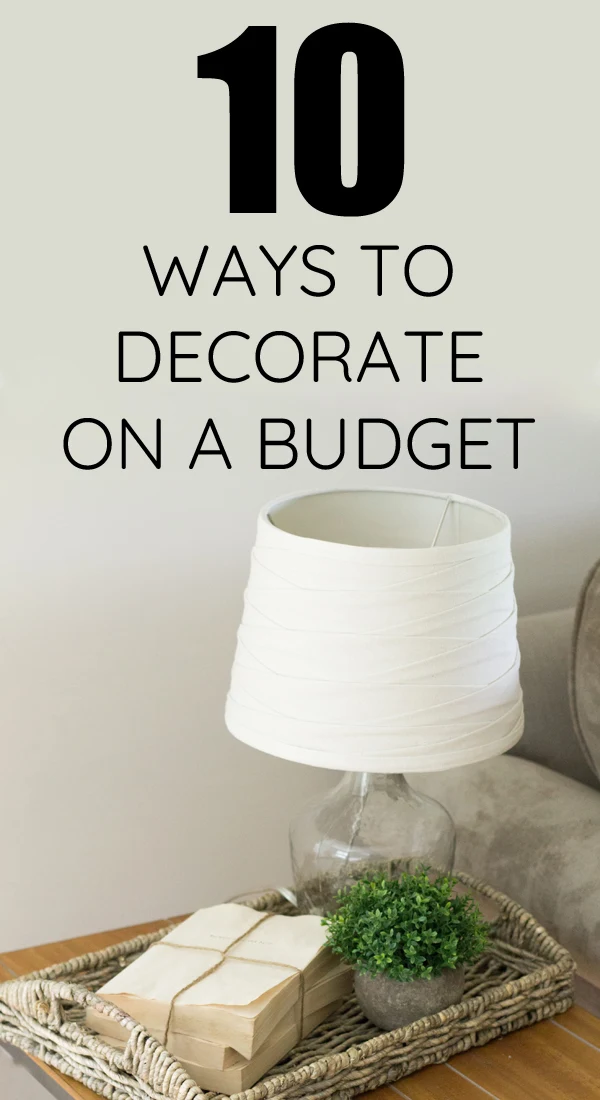 10 Super easy ideas for finding cheap home decor
