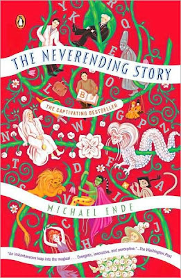 Book Cover Art for The Neverending Story by Michael Ende