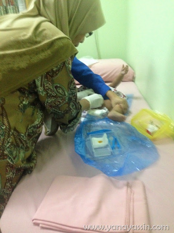 Sunatkan baby di Klinik Pusrawi Jalan Ipoh 