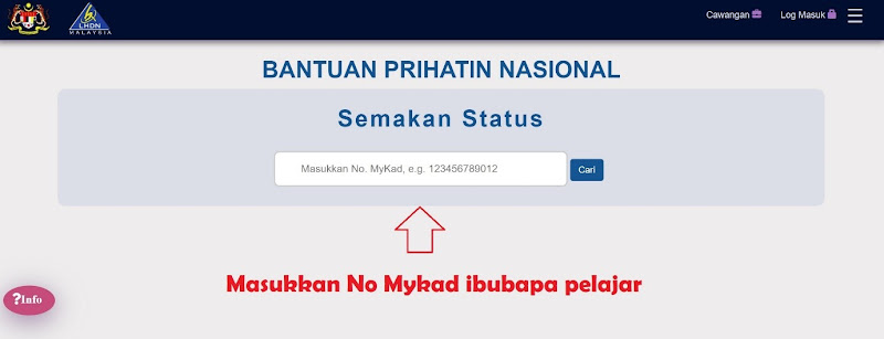 Bantuan Prihatin Nasional Site Hasil.gov.my - Mosik Express