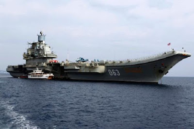 Kapal induk Rusia admiral Kuznetsov