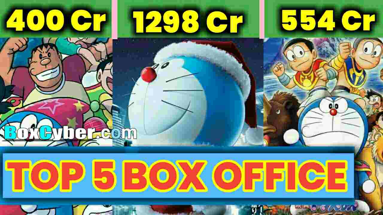 Top 5 Highest Grossing Worldwide Films Of Doraemon Box Office Collection Boxcyber