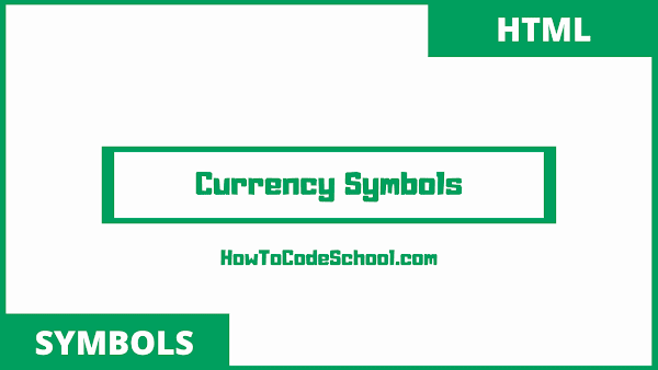 currency symbols unicodes and html codes