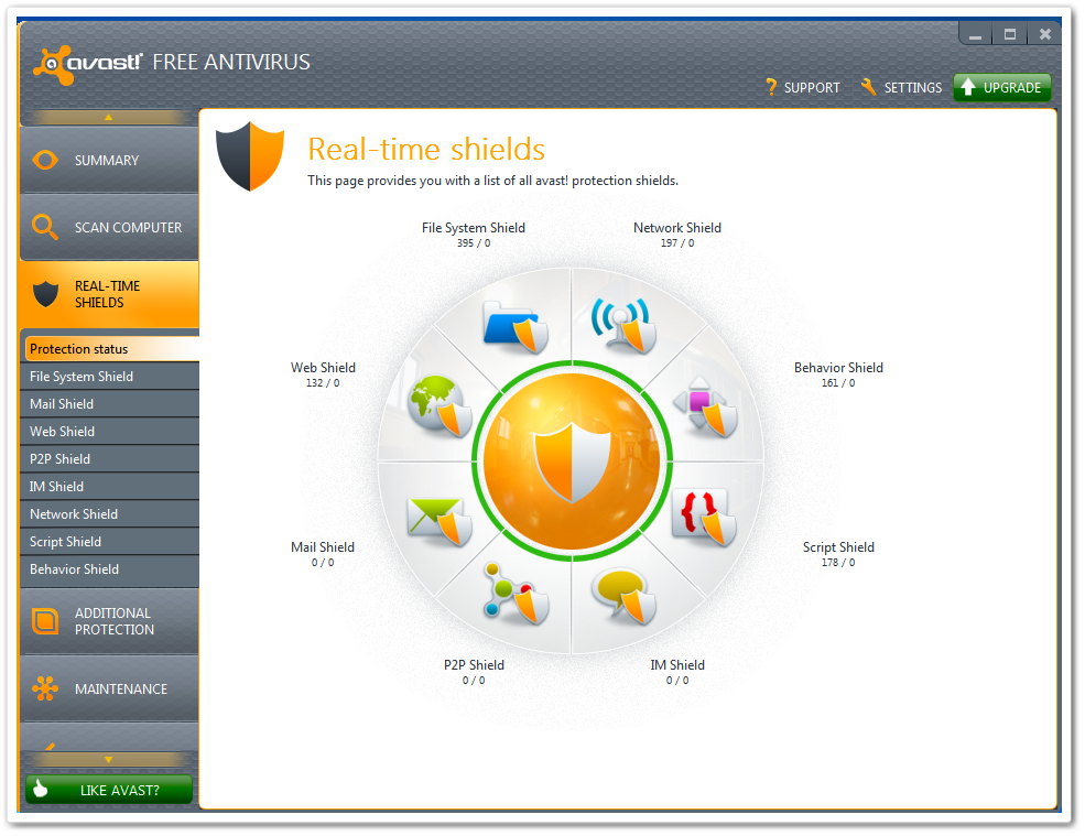 Avast antivirus problems with windows 7