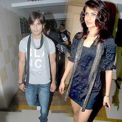 Priyanka Chopra and Shahid Kapoor Tarun Mansukhani's Birthday Party Pictures