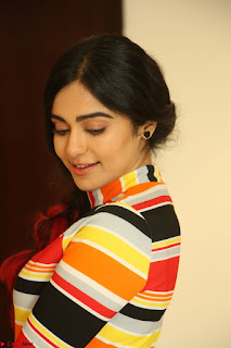 Adha Sharma in a Cute Colorful Jumpsuit Styled By Manasi Aggarwal Promoting movie Commando 2 (108).JPG