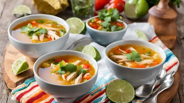 Mexican chicken soup recipe