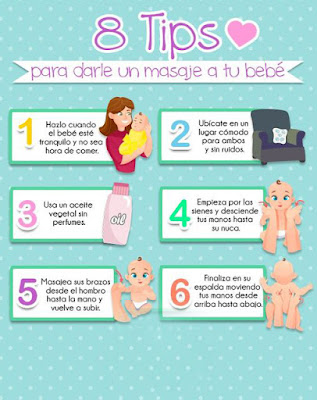 Descubre 8 Tips para Darle un Relajante Masaje a tu Bebé