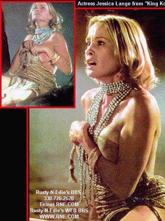 JESSICA LANGE SHOWS OFF BREAST IN 1976 KING KONG at 833 AM
