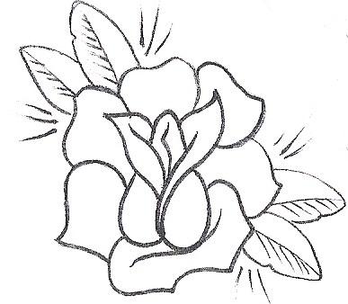 The rose design is a classic American tattoo that has been popular since 